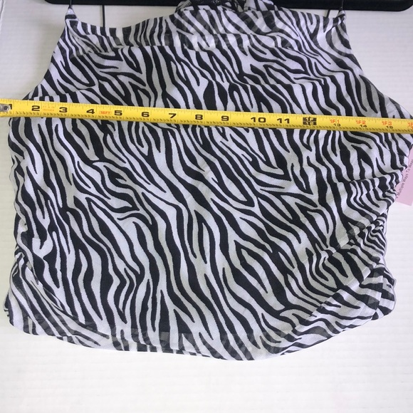 Wild Fable Zebra Print Fitted Dress nwt - Picture 13 of 16